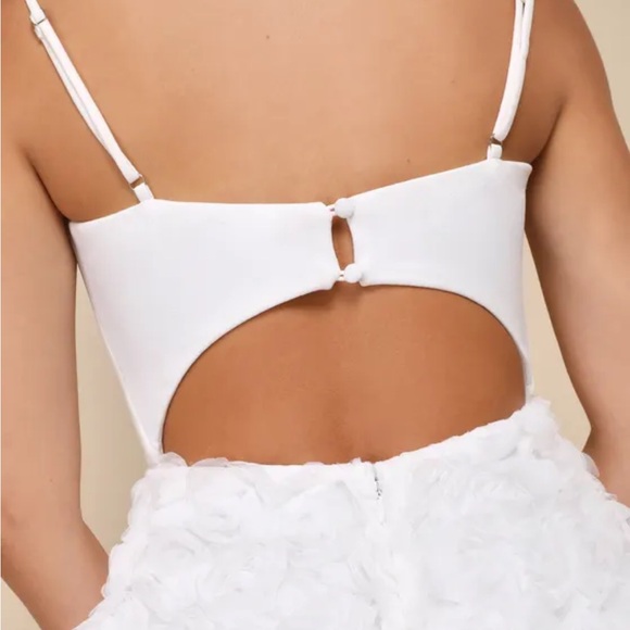 Lulu's White Floral Dress - Picture 8 of 8